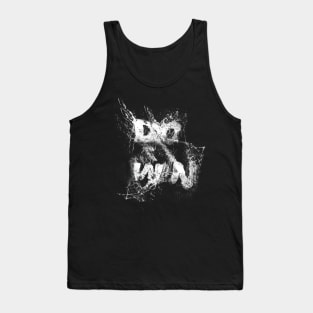 "Down" Typography Aesthetic Tank Top